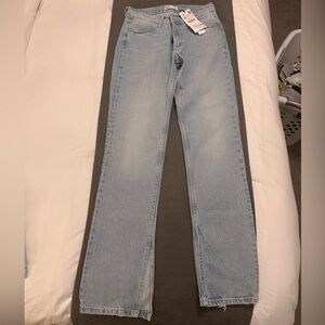 *brand new* Zara straight leg jeans.